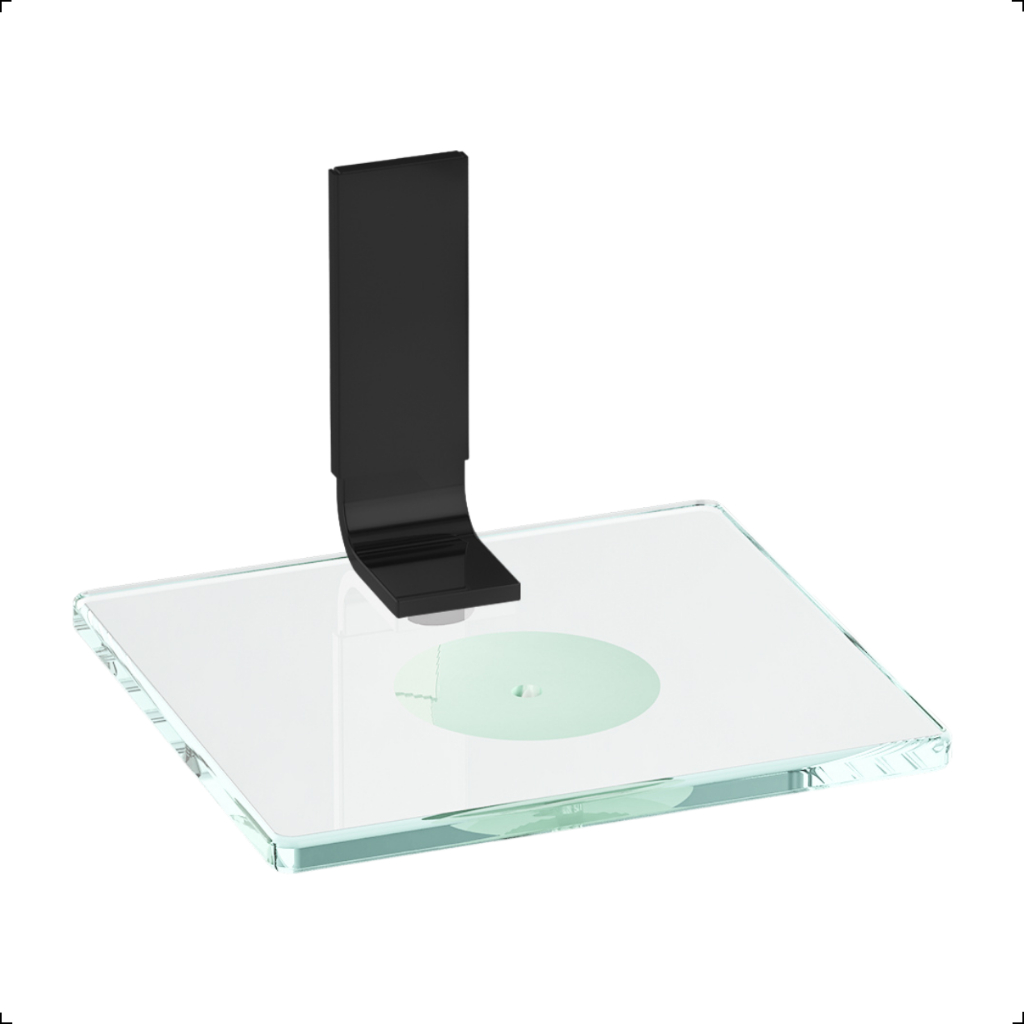 Saboneteira Para Banheiro Preto Fosco Lavabo Luxo