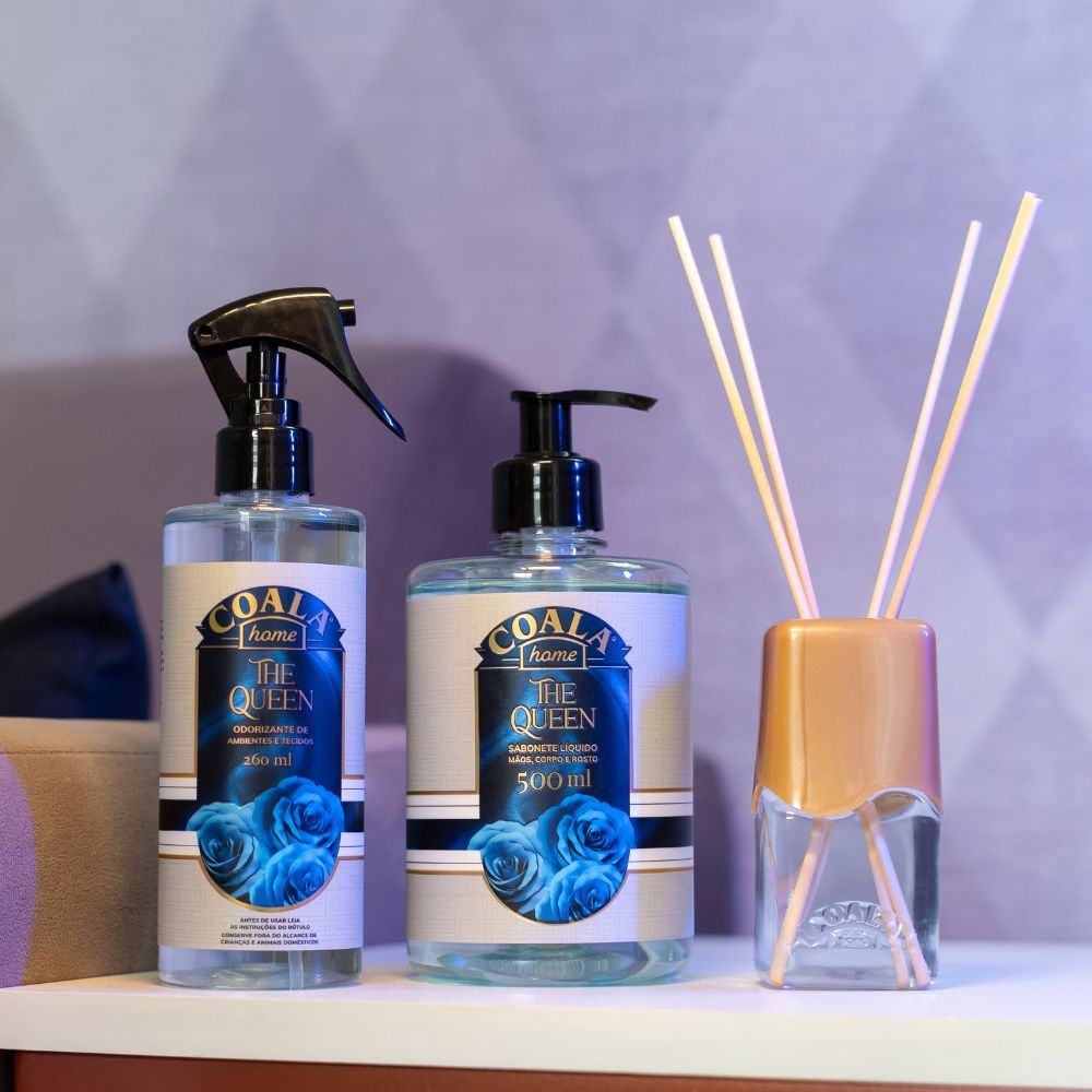 Kit Coala Especial The Queen - 1 Difusor + 1 Home Spray + 1 Sabonete