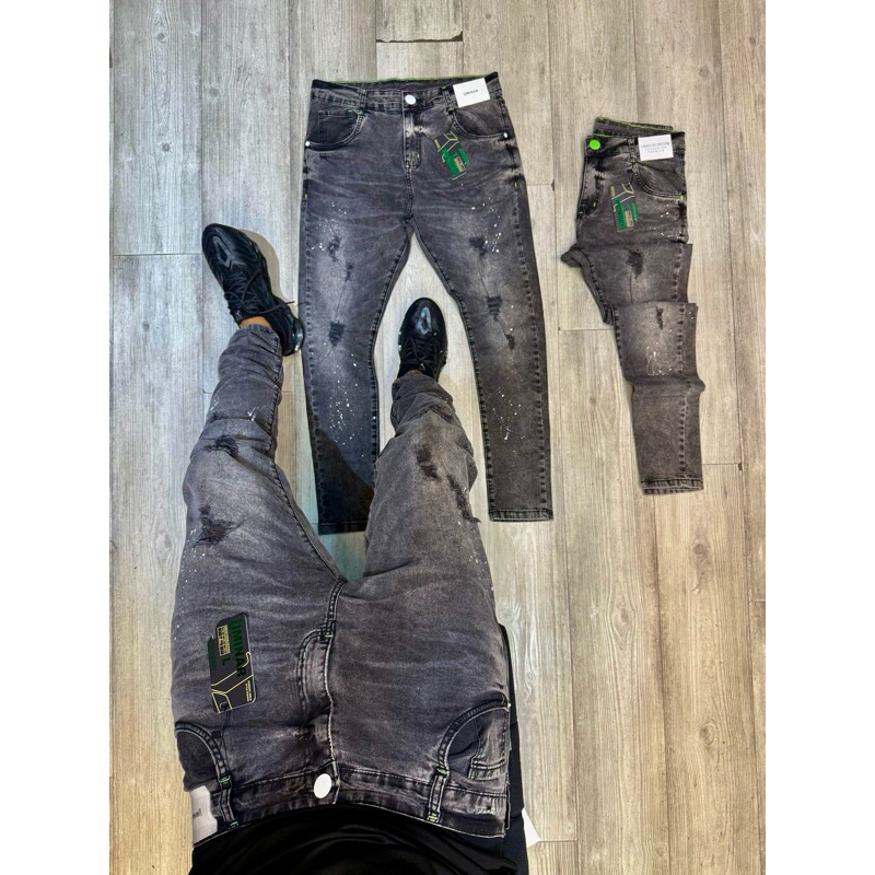 Calça jeans Masculina estilo jogador X.O Original em Oferta na Shopee