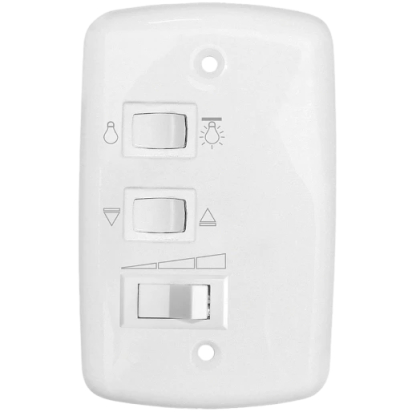 Controle P/ Ventilador De Teto Com Capacitor 3 Fios 220v Capacitor de 1,5+2,5UF