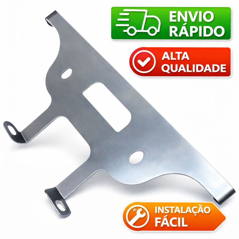 Reforço de Rabeta Galvanizado Honda CG 150 160 Fan Start Titan Cargo Alta Resistência.