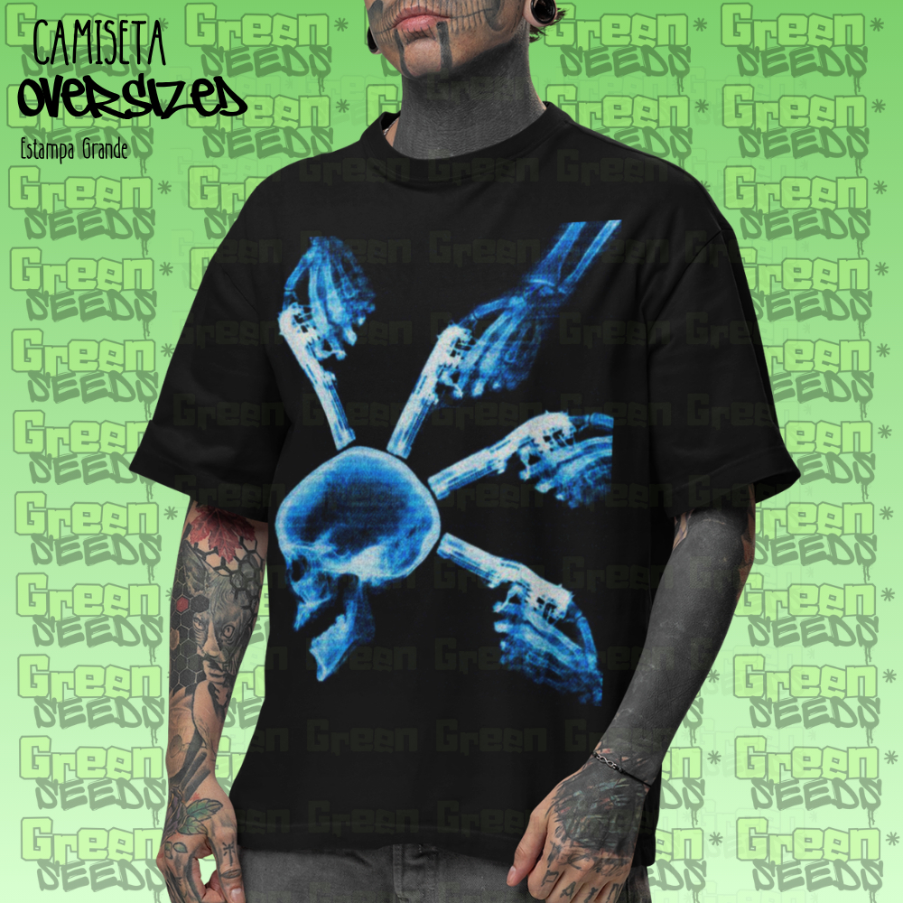 Camiseta Oversized Aesthetic Radiography Y2k Camisa 100% Algodão Streetwear Aura Trap Judgment