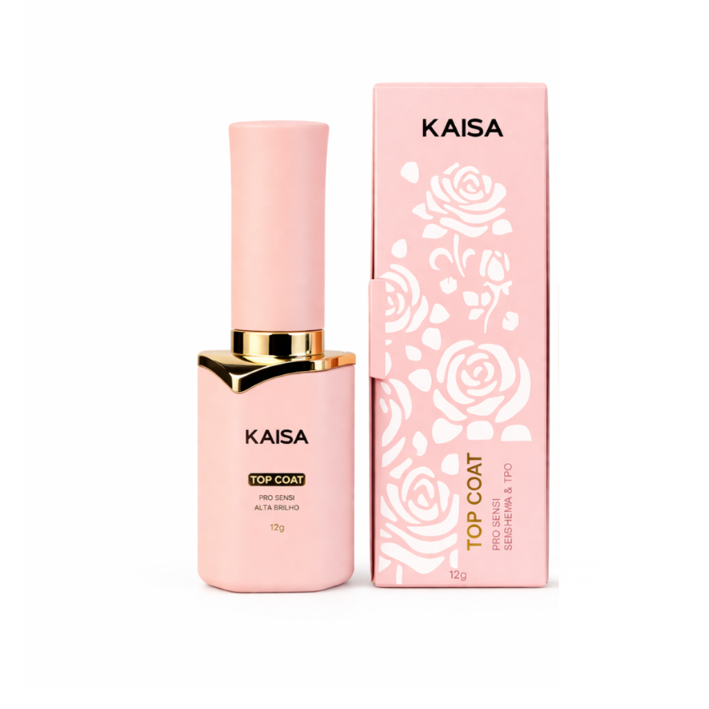 Top Coat Pro Sensi 12g Kaisa Hipoalergênico para Unhas
