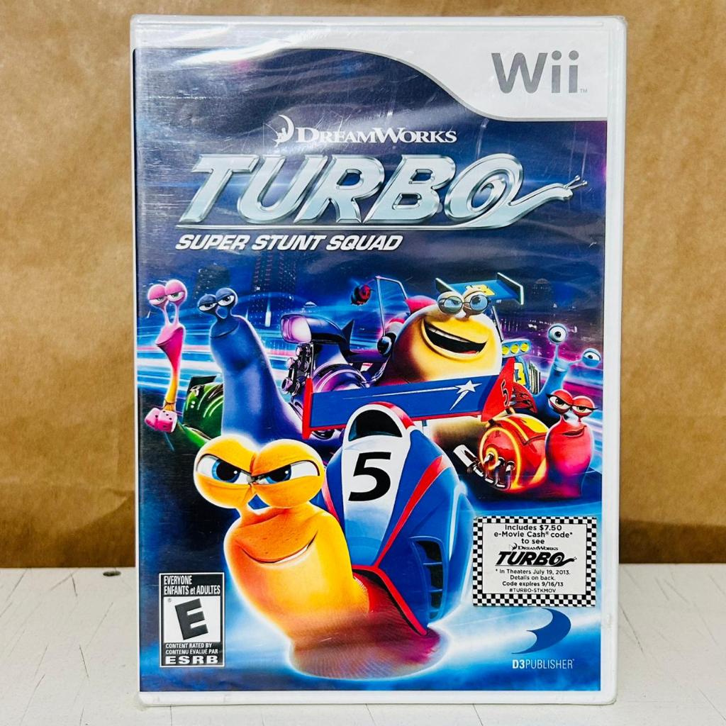 Turbo Super Stunt Squad Mídia Física Novo Lacrado Original Nintendo Wii