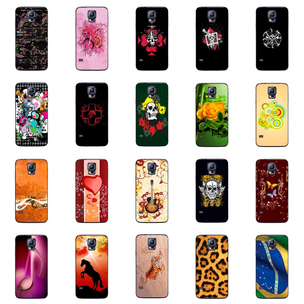 Capa Adesivo Skin006 a 628 Verso Para Samsung Galaxy S5 New Edition (SM-G903)