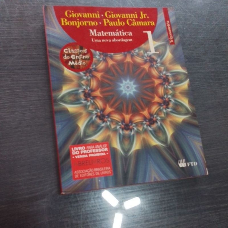 MATEMÁTICA UMA NOVA ABORDAGEM VOL 1 TRIGONOMETRIA ( PROFESSOR )