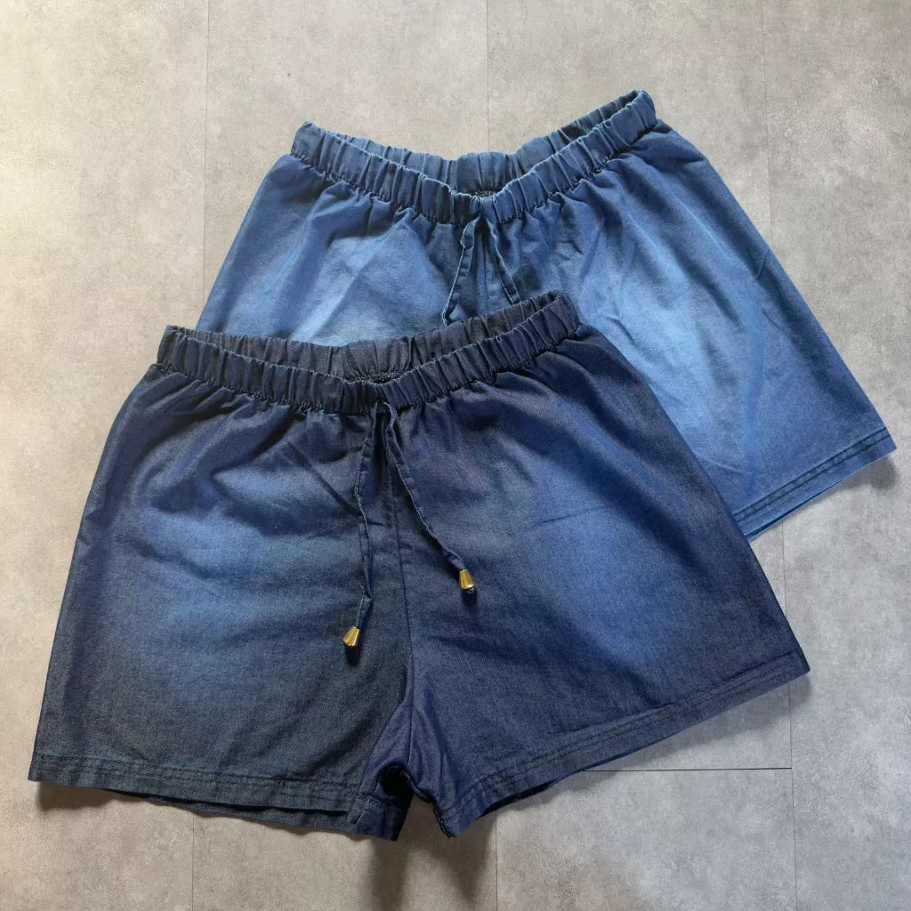 Short Feminino Jeans Bermuda Jeans Leve Confortável Short Jeans Basico Para dia a dia casual — imagem 1
