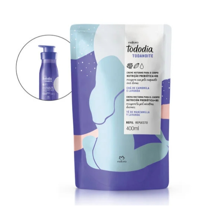 Refil Hidratante Todo dia Chá de camomila e lavanda