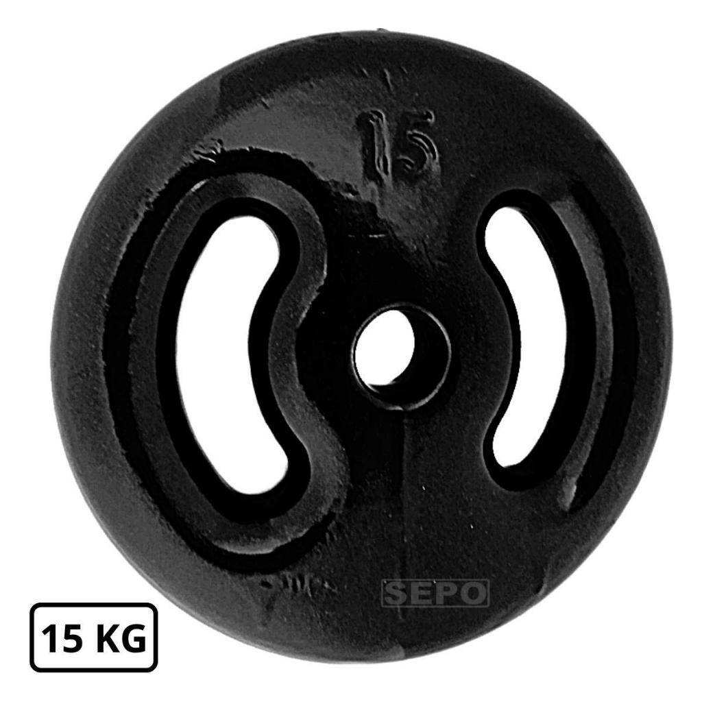 Par de Anilhas Emborrachadas 15kg Academia Musculação Fitness Peso Livre