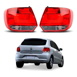 Lanterna Traseira Gol G6 Encaixe Hella Rubi 2012 Até 2016
