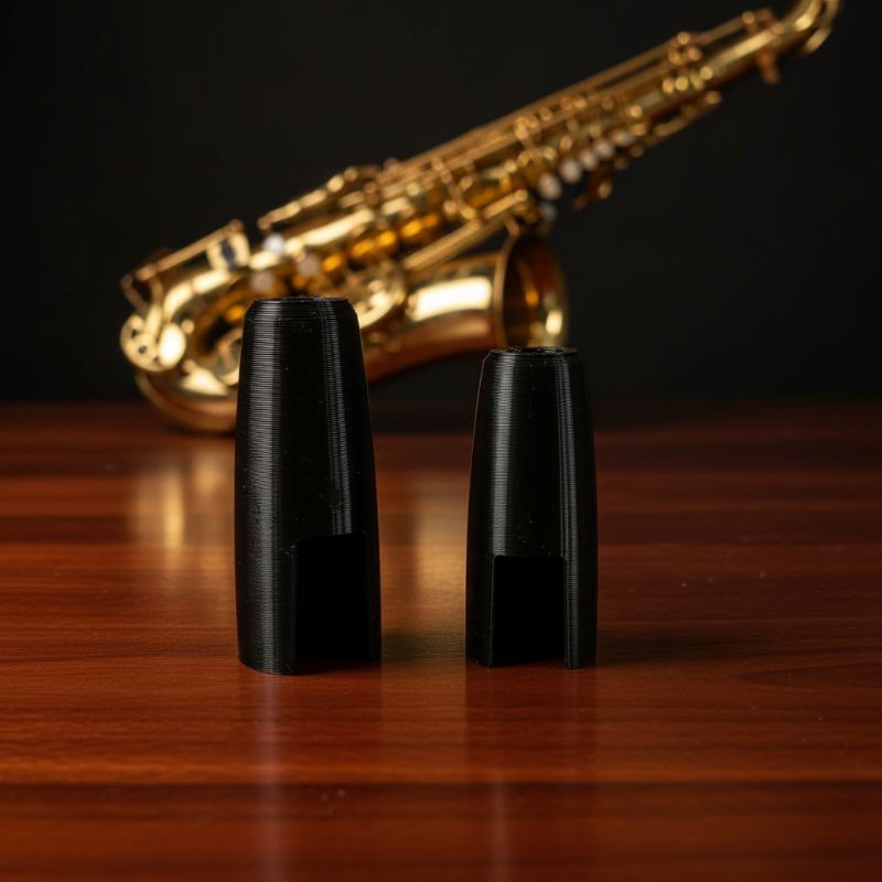Tampa Cobre Boquilha Para Clarinete Sax Alto e Tenor