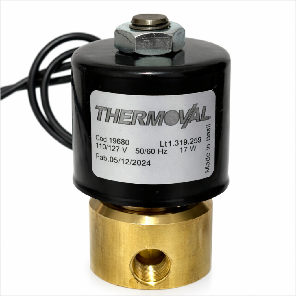 Válvula Solenoide Thermoval 127v 1/8 Para Fornos E Fritadeiras