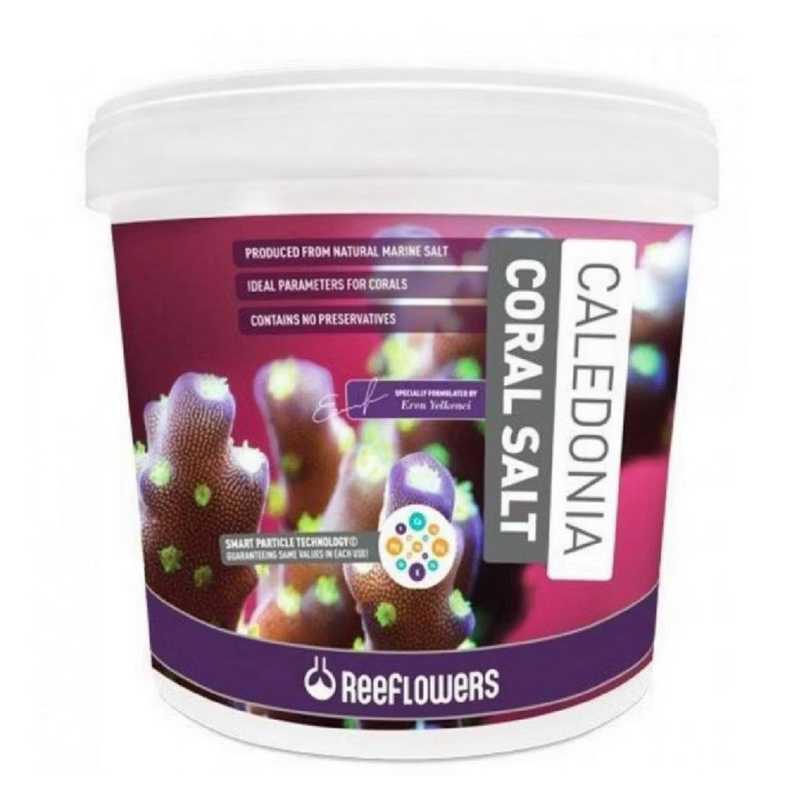 Sal Marinha Para Aquário Reeflowers Caledonia Coral Salt 6,5kg