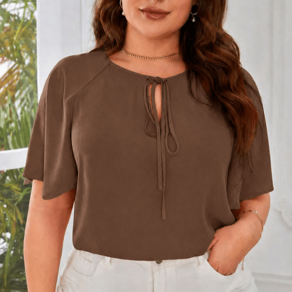 Blusa Plus size MANGA SOLTA Camisa estilosa social Elegante Feminina Casual Moda Evangelica PROMOÇAO