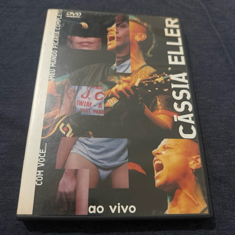 dvd cássia eller - com você... meu mundo ficaria completo ao vivo
