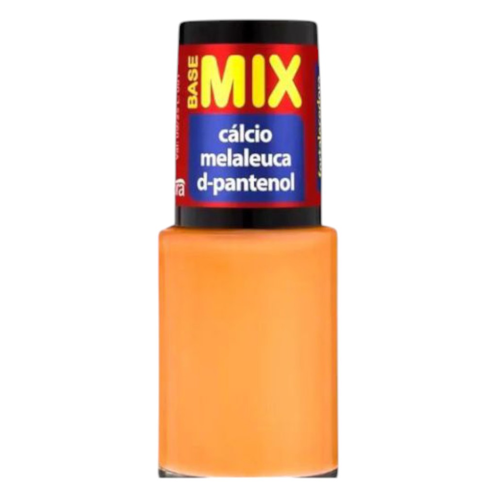 Base Fortalecedora Mix Russa Unhas Complexo Multiativos 9ml Esmalte Cálcio Melaleuca D-Pantenol