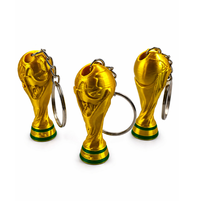 kit Chaveiros Taça Troféu Copa do Mundo 2026 Lembrancinha Festa Futebol Lembrancinha