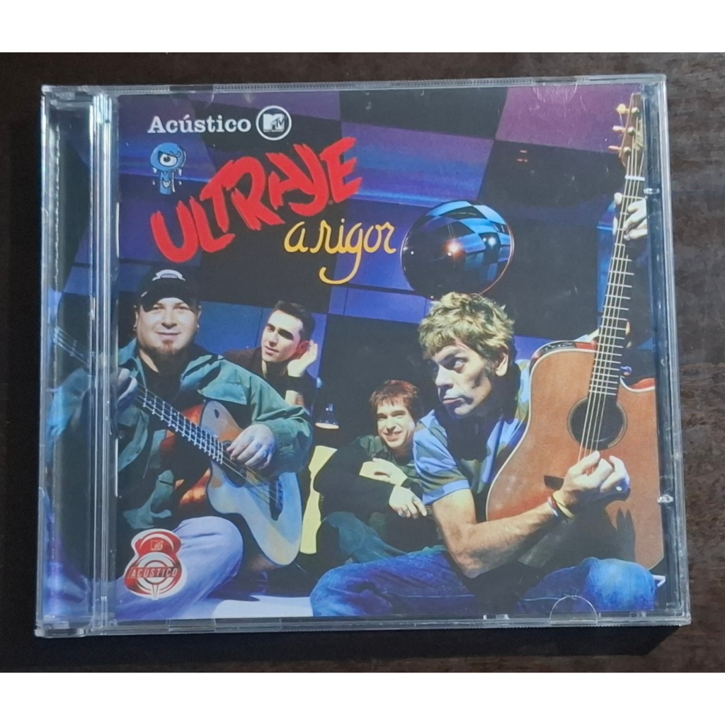 Ultraje a Rigor CD Acústico MTV Deck Disc 2014 usado em ótimo estado de conservação