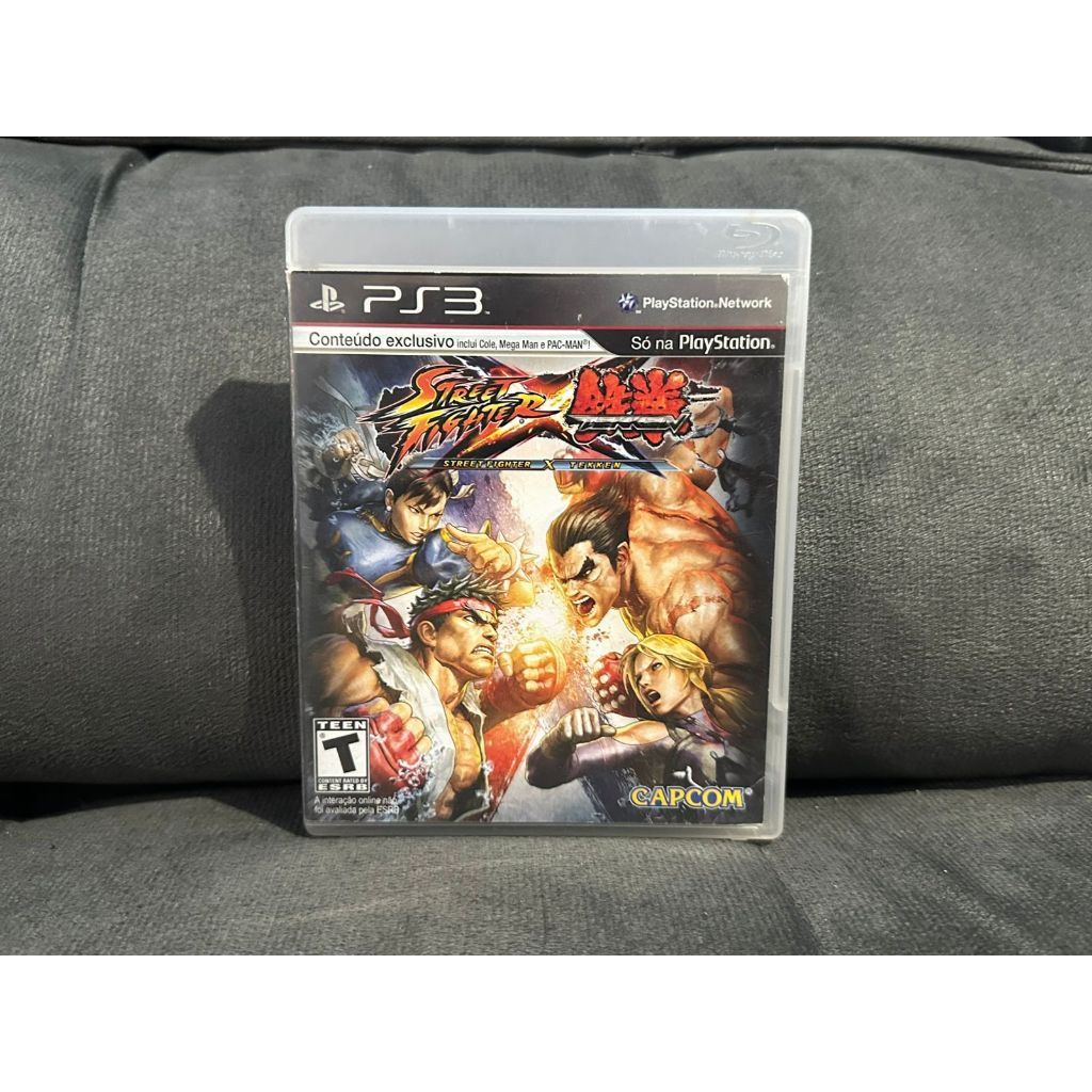 Street Fighter X Tekken Jogo Original Ps3