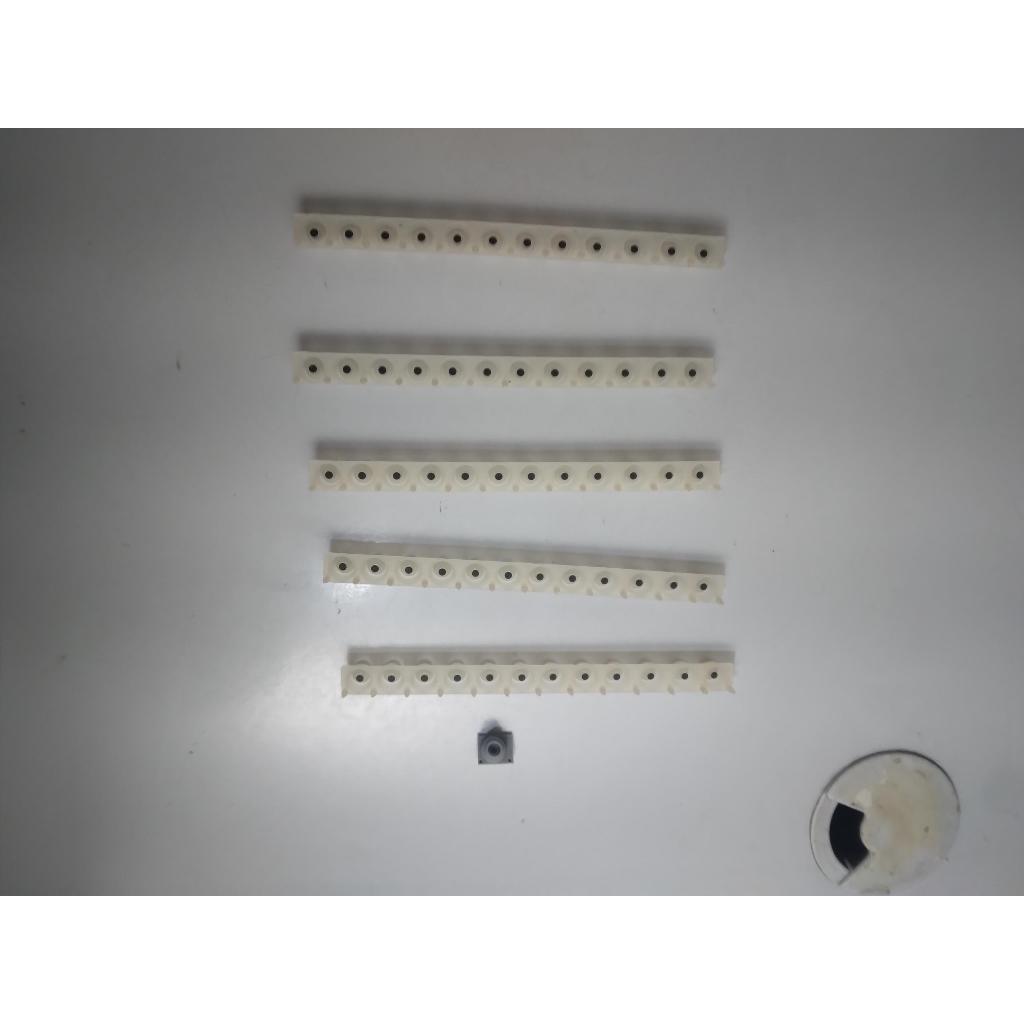 BORRACHINHAS DE CONTATO PARA TECLADO YAMAHA PSRE213 COMPLETO