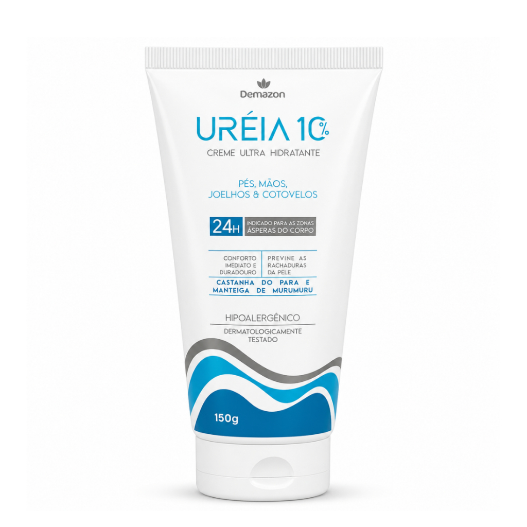 Kit Creme Hidratante Ureia Demazon Ultra Hidratante Para Pele Ressecada