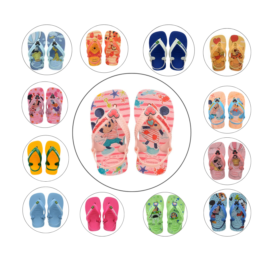 Chinelo Havaianas Original Bebê Baby
