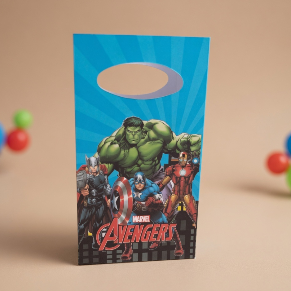 Sacolinha P Vingadores/Para Festa Infantil/Lembrancinha para Aniversário/Decoração