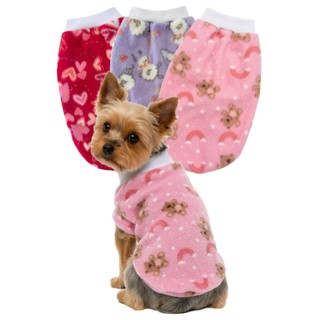 Kit C/3 Roupinhas Soft Inverno Para Cachorro Pet Pequeno Porte a Grande Porte