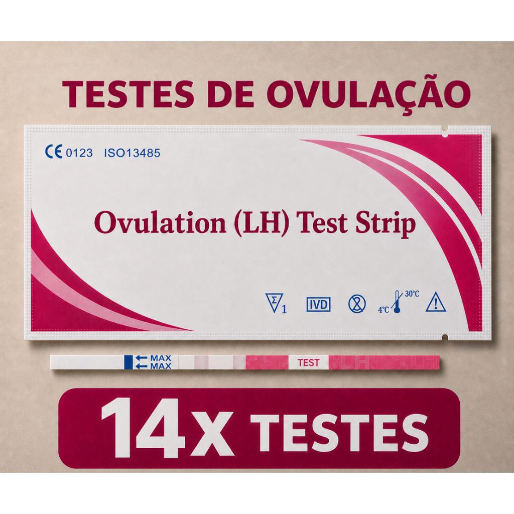 Teste De Ovulação 14 Unidades Test Strip