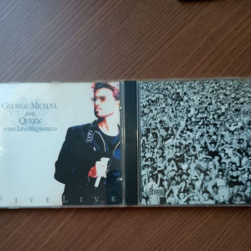 CDs George Michael: escolha o seu (Five Live/Listen without Prejudice)