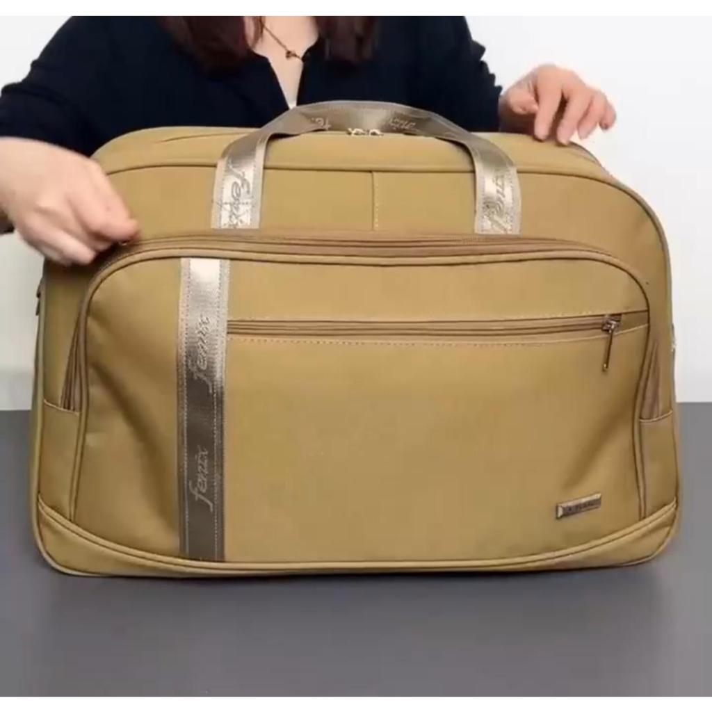 Bolsa estilo mala de viagem alça de mão 70 x 45 x 27   60 x 40 x 25 50 x 37 x 22ALTP QUALIDADE
