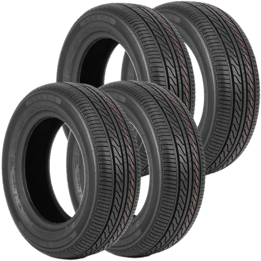Jogo 4 Pneus 175/60 R13 Double King DK569 77H Novos Aro 13
