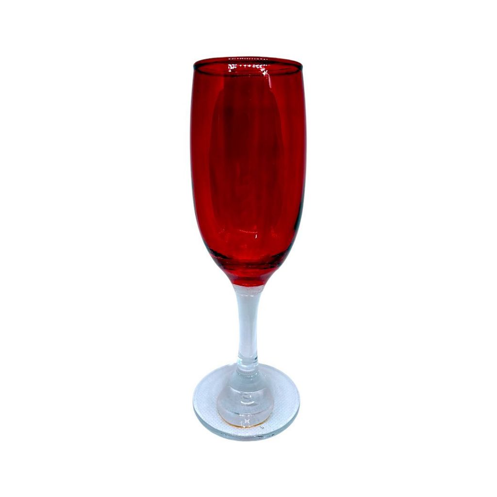 Taça Pomba Gira Maria Padilha Mulambo Sete Saias Rosa Caveira Vidro Preto e Transparente