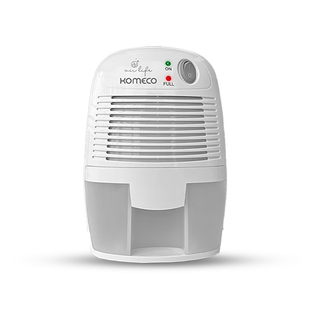 Desumidificador Ar Antimofo Silencioso Komeco Peltier 250ml Bivolt Portátil Desliga Automático