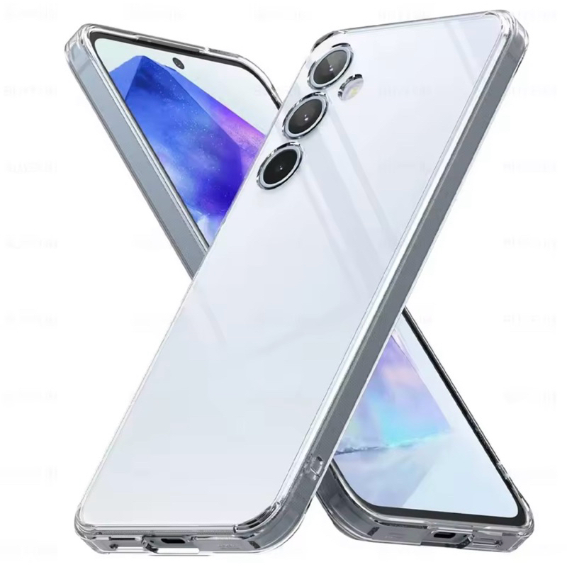 Kit 2X1 Capa Transparente TPU Silicone + Película Frontal Ceramica 3D Samsung Galaxy A37 5G * *
