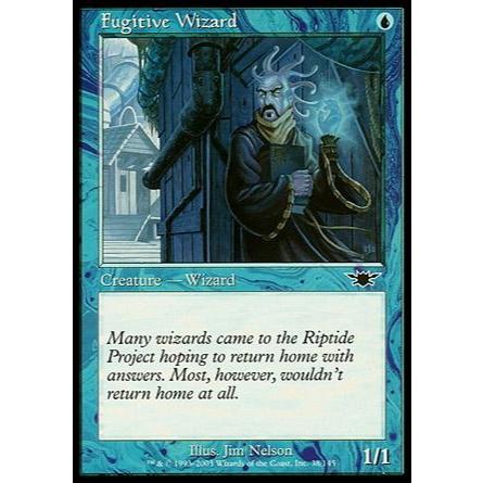Mago Fugitivo (Mago) - - Magic The Gathering