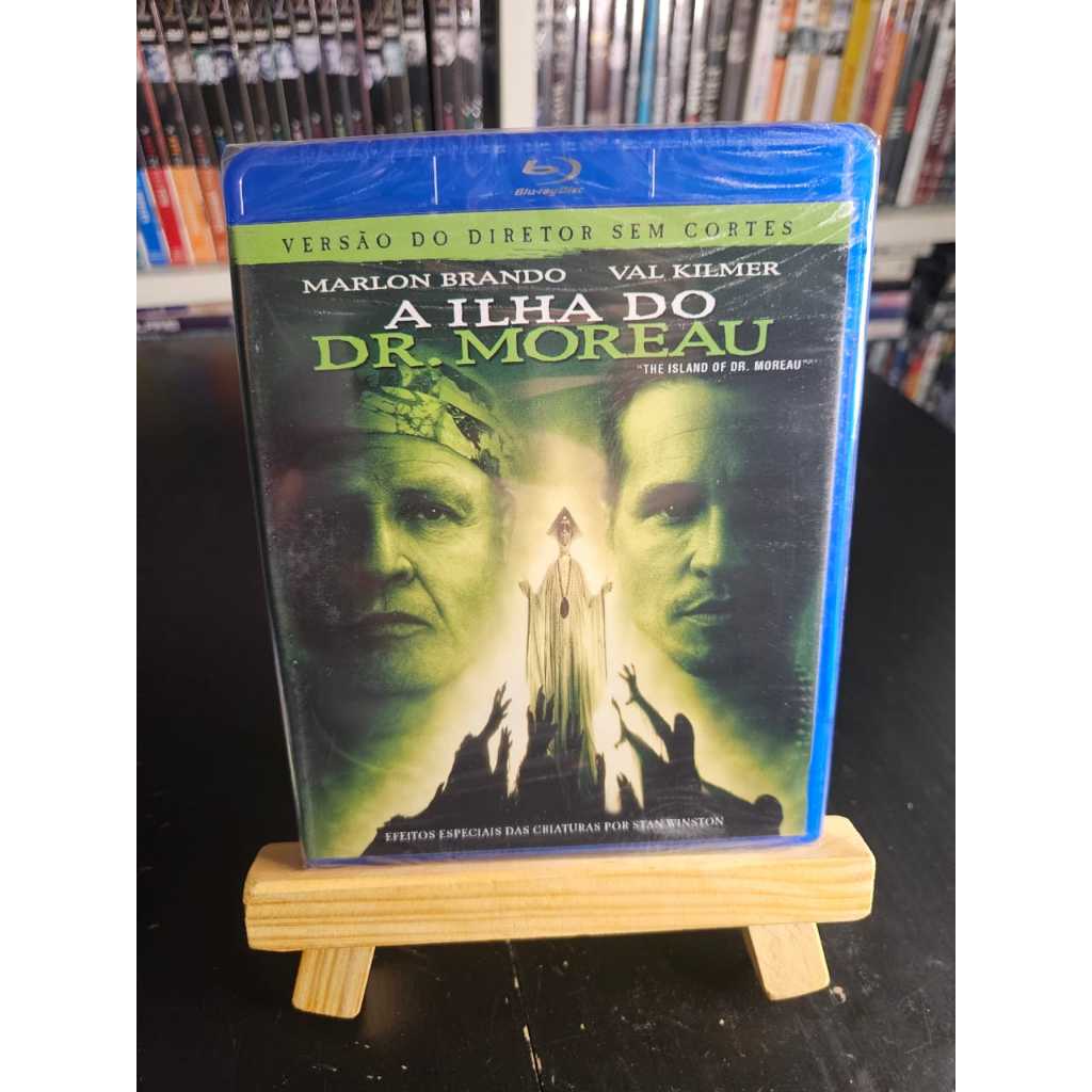 Bluray A Ilha do Dr. Moreau - Lacrado - Val Kilmer - Marlon Brando