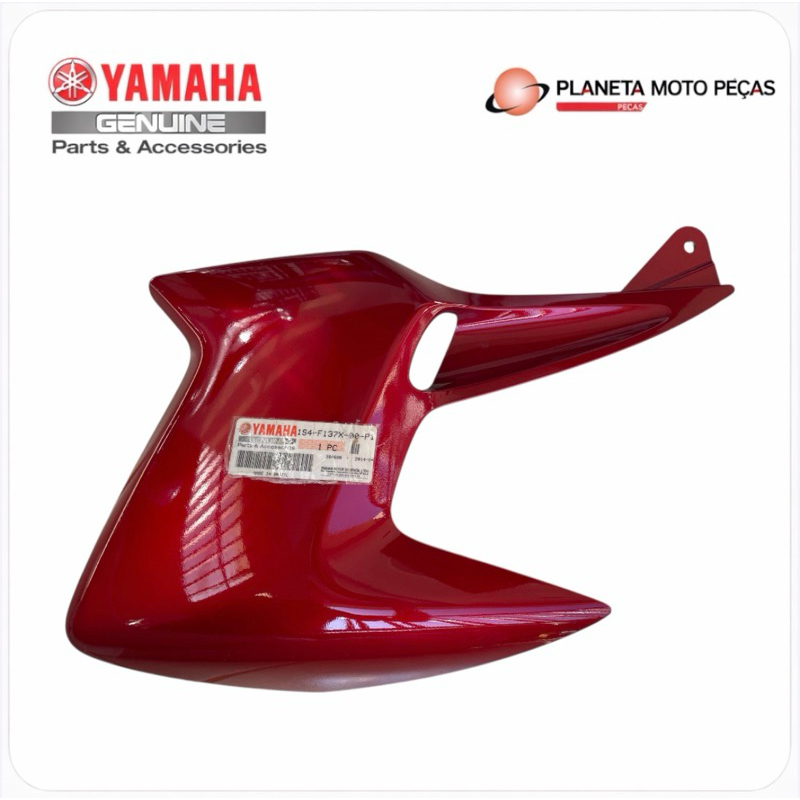 Aba Tanque Direita Fazer 250 Vermelha Original Yamaha 1S4-F137X-00-P1