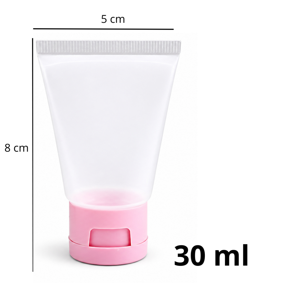 50 uni. Bisnaga 30ml com Tampa Flip Top | Lembrancinha, Sabonete Líquido, Álcool em Gel