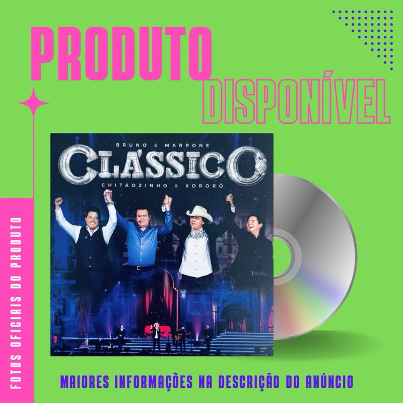 CD BRUNO E MARRONE E CHITÃOZINHO E XORORÓ - CLÁSSICO