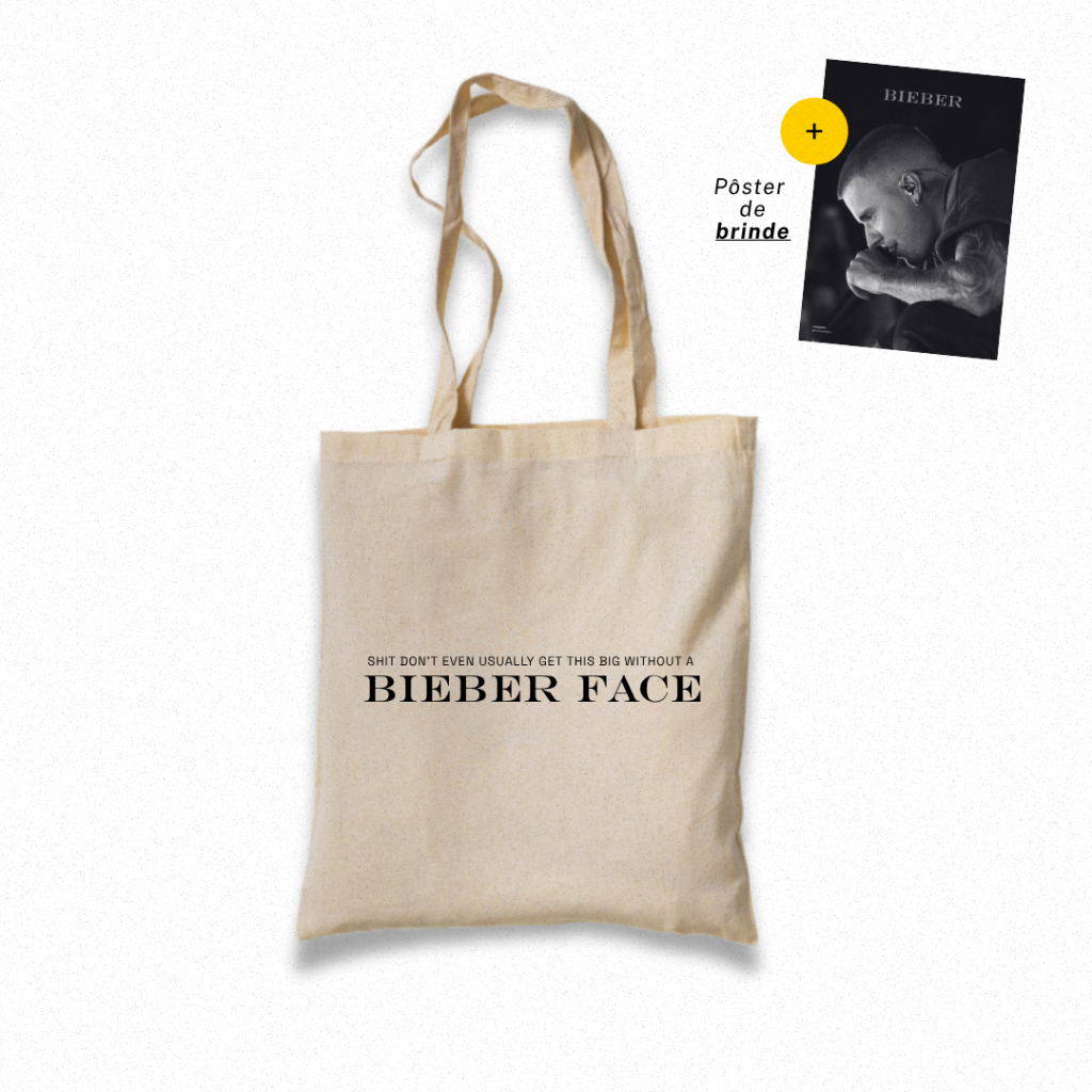 Ecobag Shit don't even usually get this big without a bieber face (Justin Bieber)