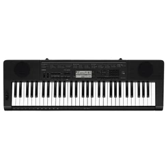 Teclado Musical Arranjador Casio Ctk3500 61 Teclas Preto Estudante Iniciante