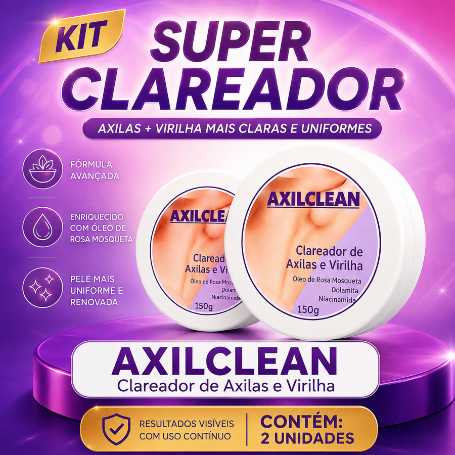 Beleza e Confiança: Clareador 150g para Axilas & Virilha