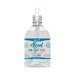 Álcool em Gel 70% Válvula Uniprotege 470g - BellaPhytus