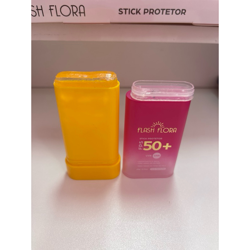 Skick Protetor Solar Fps 50+ Flash Flora/ Protetor Solar Bastão/ Protetor Solar Facial