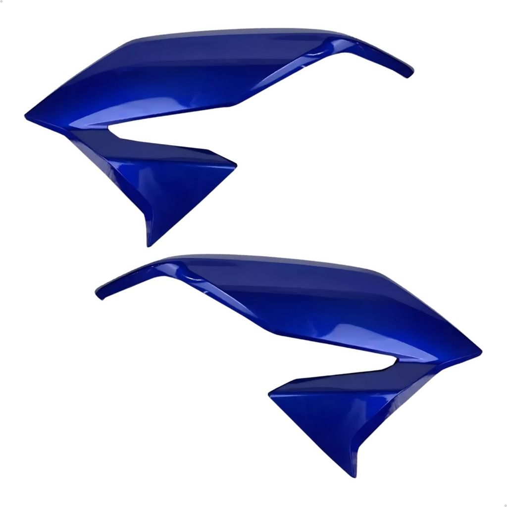 Aba do Tanque Asa Titan Fan 160 2022 Azul Perolizado