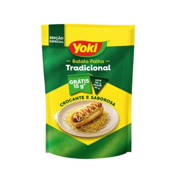 Batata Palha Tradicional 105g Yoki