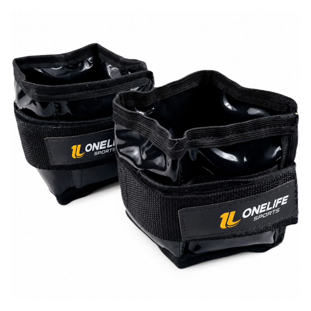 Par Caneleira Aquática – One Life Sports® – 1 kg e 2 kg Para Tornozelo | Natação
