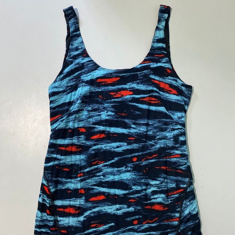 Vestido Fitness Feminino Estampado Novo Academia Caminhada Confortável