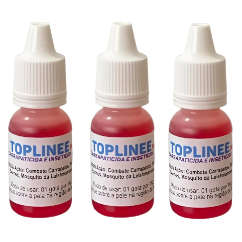 3 Topline de 10ml   Produto Original